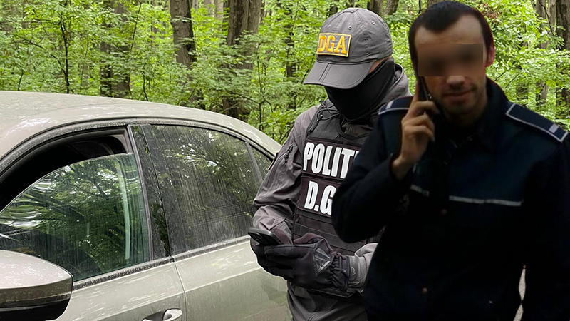 FOTO. Tânăr polițist din Satu Mare condamnat la închisoare cu executare! Mită în formă continuată