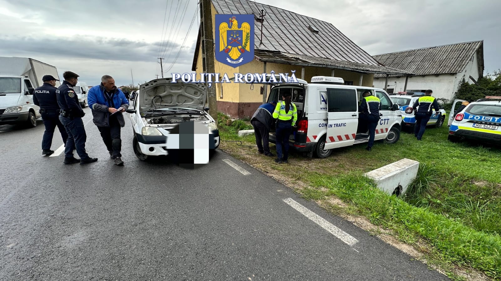 Razii într-o localitate din Satu Mare.  Zeci de sătmăreni sancționați, amenzi de peste 10.000 lei