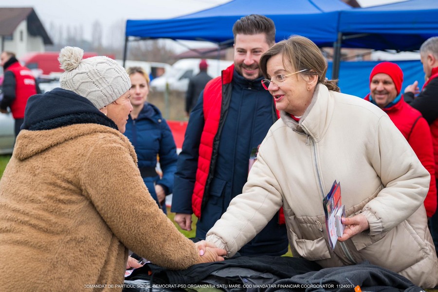 Candidații PSD, Fedorca și Micle, la târgul de la Călinești-Oaș: "Fiecare întâlnire este o șansă de a înțelege mai bine provocările locale"