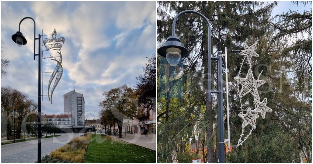 FOTO. Pregătirile pentru Crăciun au început și în Piața Libertății/Centrul Vechi