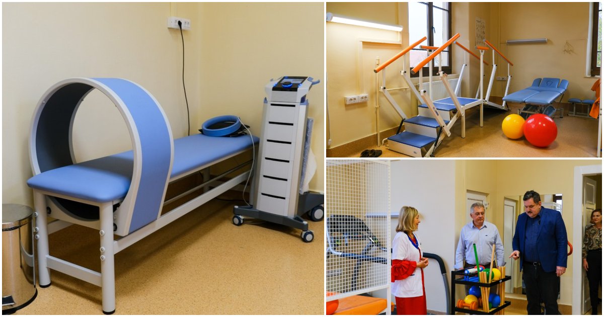 FOTO. S-a deschis prima secție de recuperare medicală din istoria Spitalului Județean Satu Mare