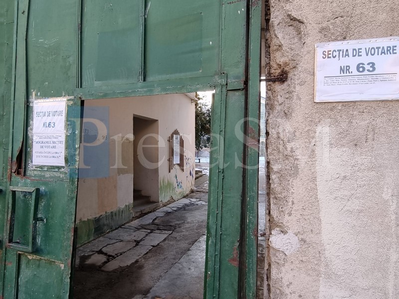 Secțiile de vot din Satu Mare cu cea mai mare și cea mai mică prezență la urne. O singură secție a trecut de 50%