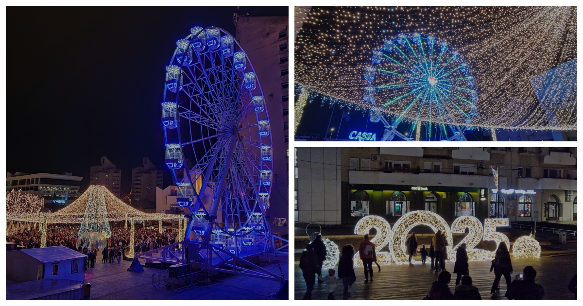 FOTO/VIDEO. Atmosferă feerică în oraș. S-a aprins iluminatul de Crăciun. Mii de sătmăreni în zona centrală