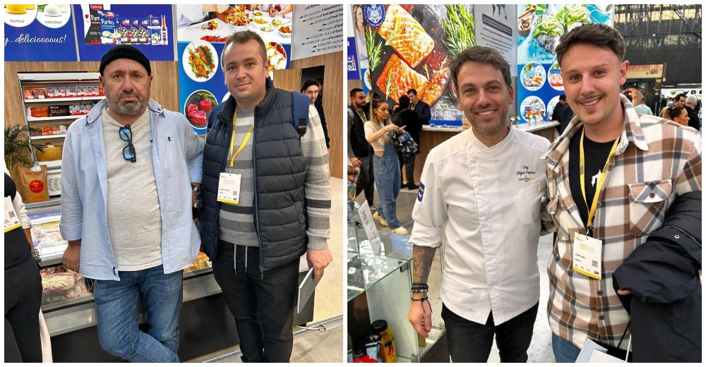 FOTO. Doi bucătari de la restaurantul Capricci, prezenți la cel mai mare expo HoReCa din București