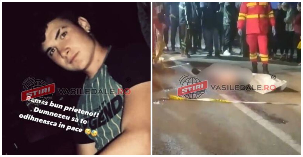 FOTO. Crimă înfiorătoare! Tânăr (19 ani) înjunghiat de un puștan (17 ani) în plină stradă, în județul vecin