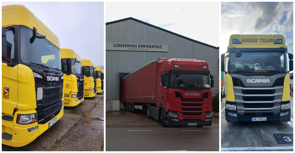 Una dintre cele mai mari firme de transport din județ se dezvoltă. Birou și flotă noi, se face angajare de personal