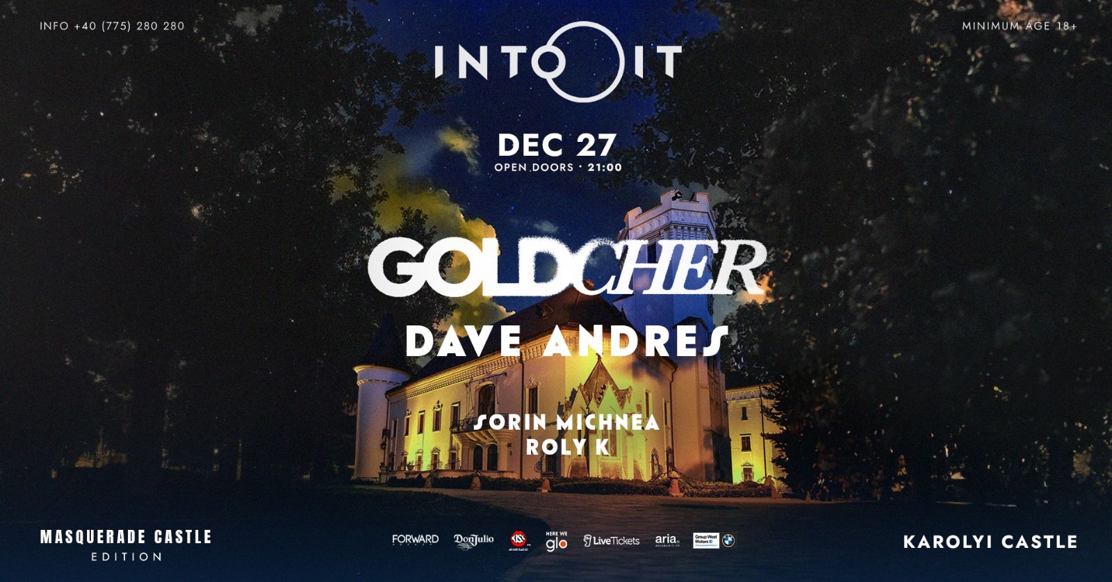 Masquerade Castle - Evenimentul anului la Castelul Karolyi din Carei, prezentat de INTOOIT