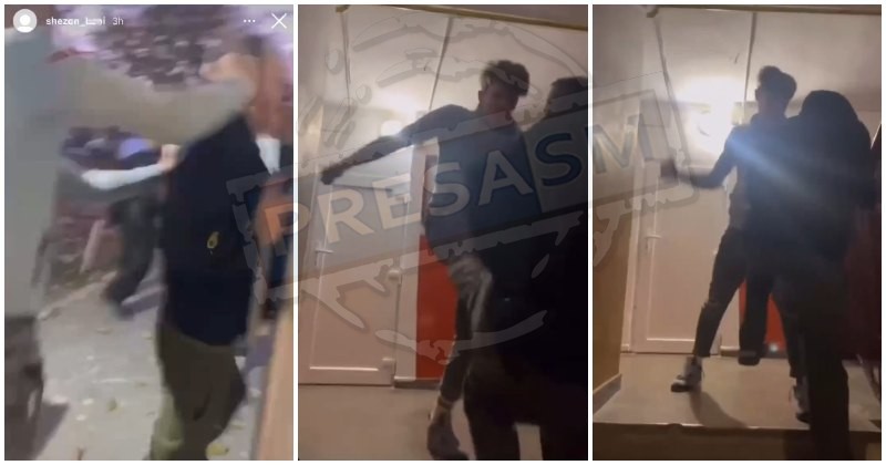 VIDEO. Un sătmărean se crede ”Justițiarul din Berceni”. Bate oameni pe stradă