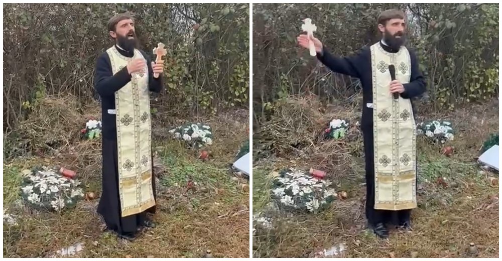 VIDEO. Preot din Satu Mare, către enoriași: ”Nu aruncați banii pe coroane, dați banii familiilor în nevoie”