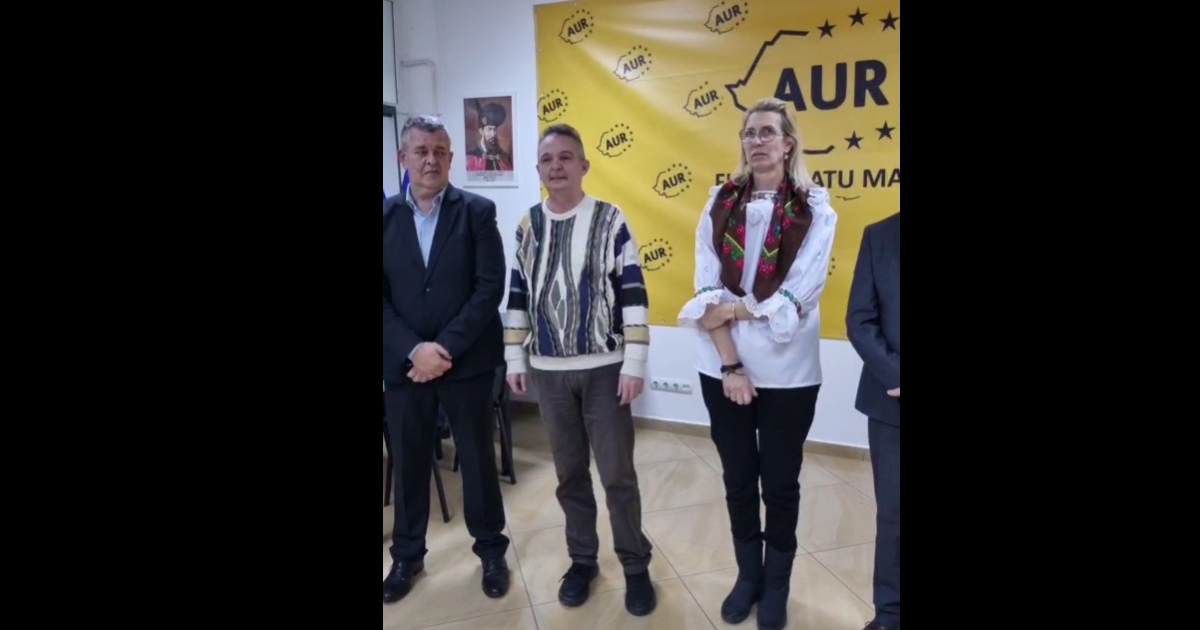 VIDEO. Bucurie la sediul AUR Satu Mare. Constantinovici: "Ne-am așteptat la un scor bun"