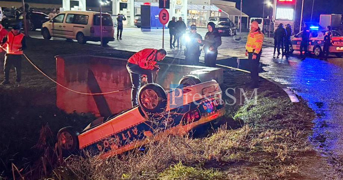 FOTO. Câte accidente au produs polițiștii din Satu Mare și câte au fost din vina lor