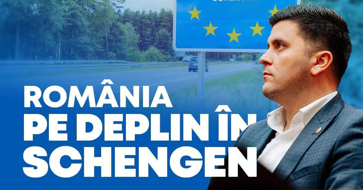 Adrian Cozma: "Un nou succes înregistrat: integrarea deplină în Spațiul Schengen"