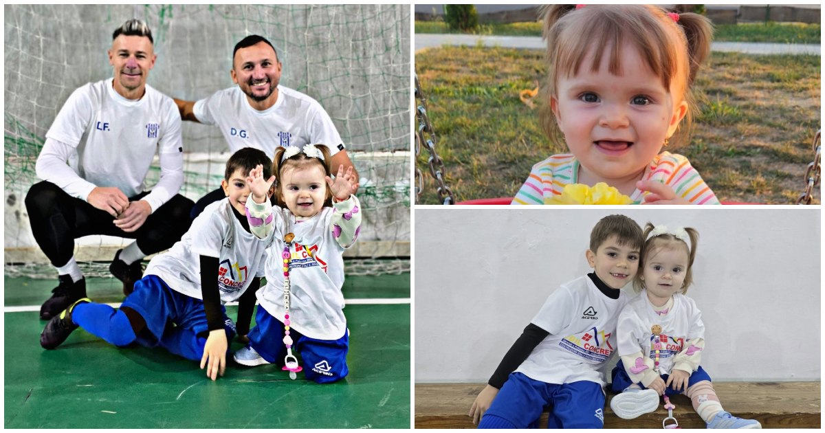 FOTO. Ilinca (1 anișor) are nevoie de ajutorul nostru. Trebuie operată pentru o viață normală