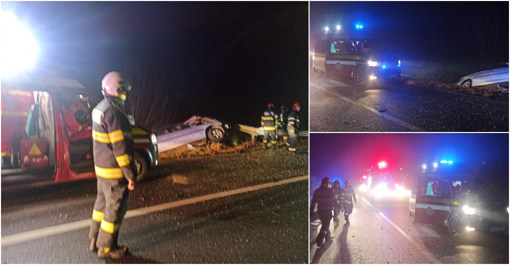 FOTO. Cum s-a produs accidentul mortal de astăzi. Tânăr (20 ani) decedat în județul Satu Mare