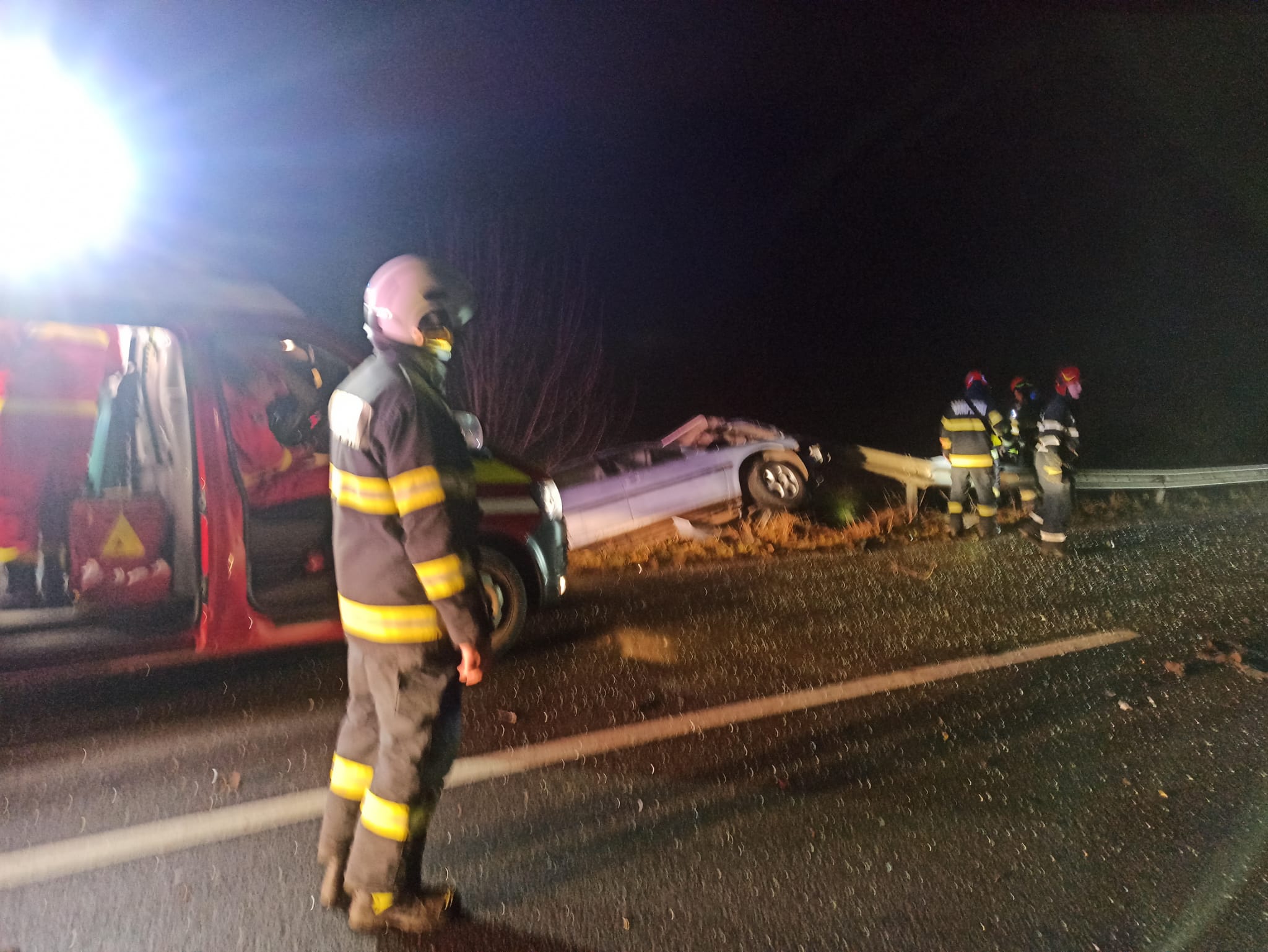 FOTO. Accident mortal în județul Satu Mare. Un tânăr în vârstă de 20 de a murit
