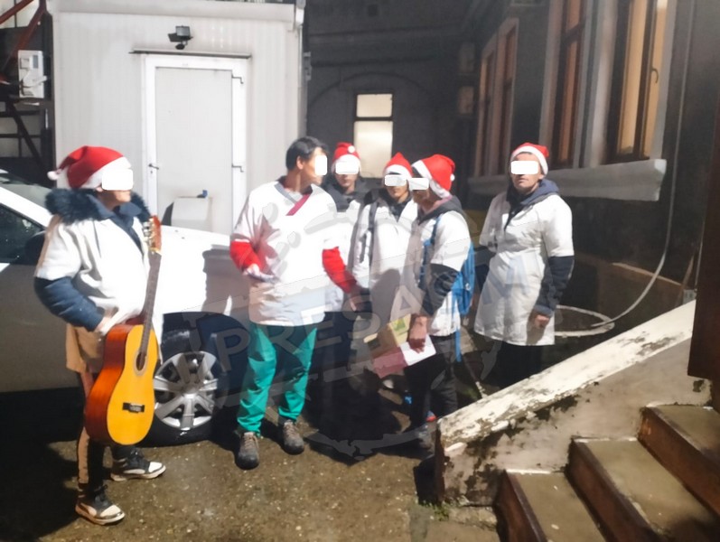 FOTO. ”Colindătorii nocturni”, amendați de Poliția Locală Satu Mare. Turneu încheiat prin țară