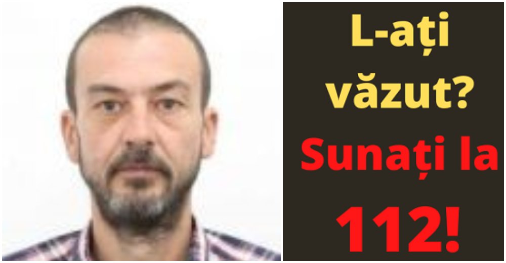 Poliția Satu Mare face apel către populație: ”L-ați văzut?! Sunați la 112!”