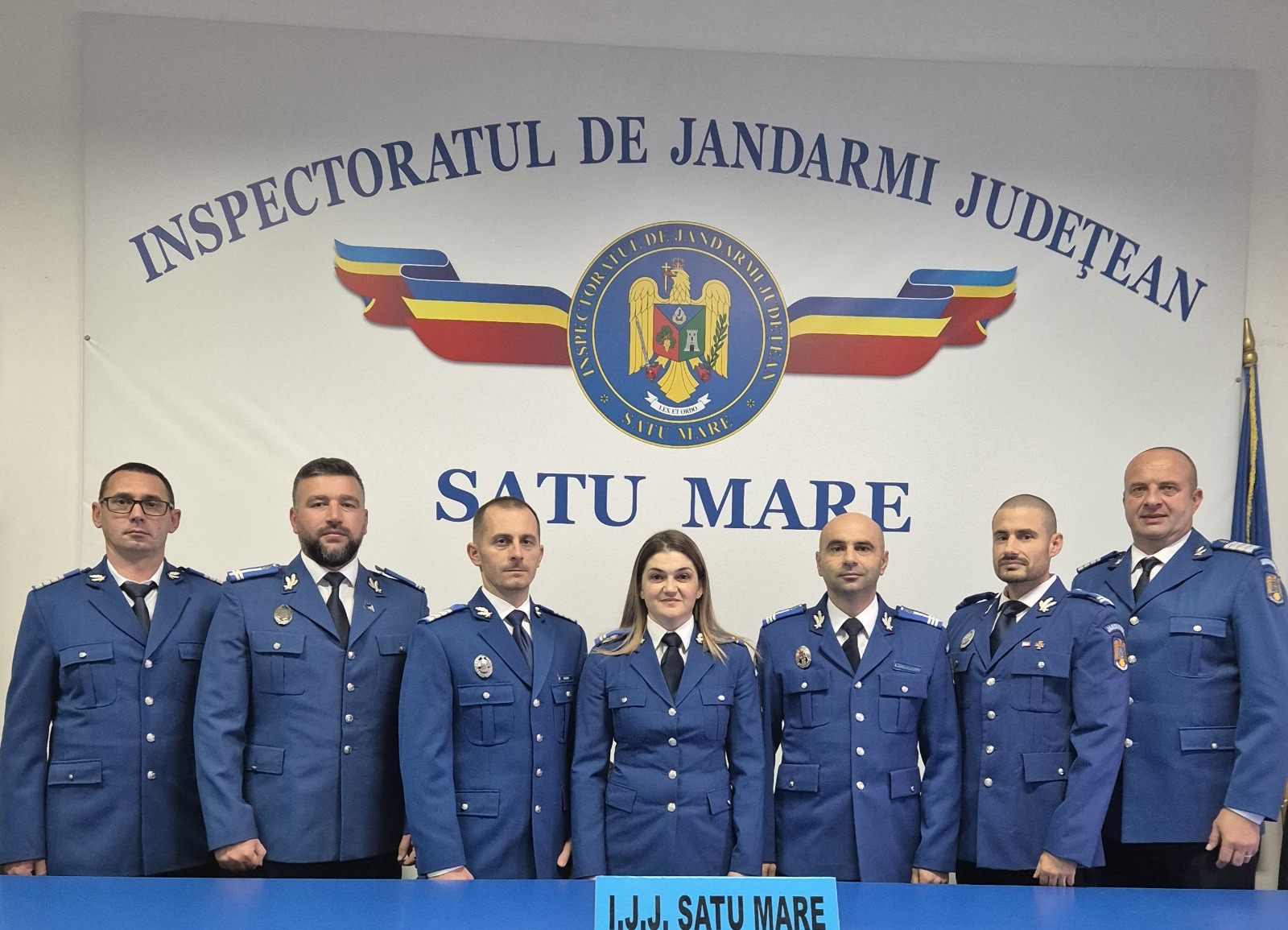 FOTO. La Jandarmeria Satu Mare chiar se promovează profesioniștii. Jandarmii dedicați profesiei