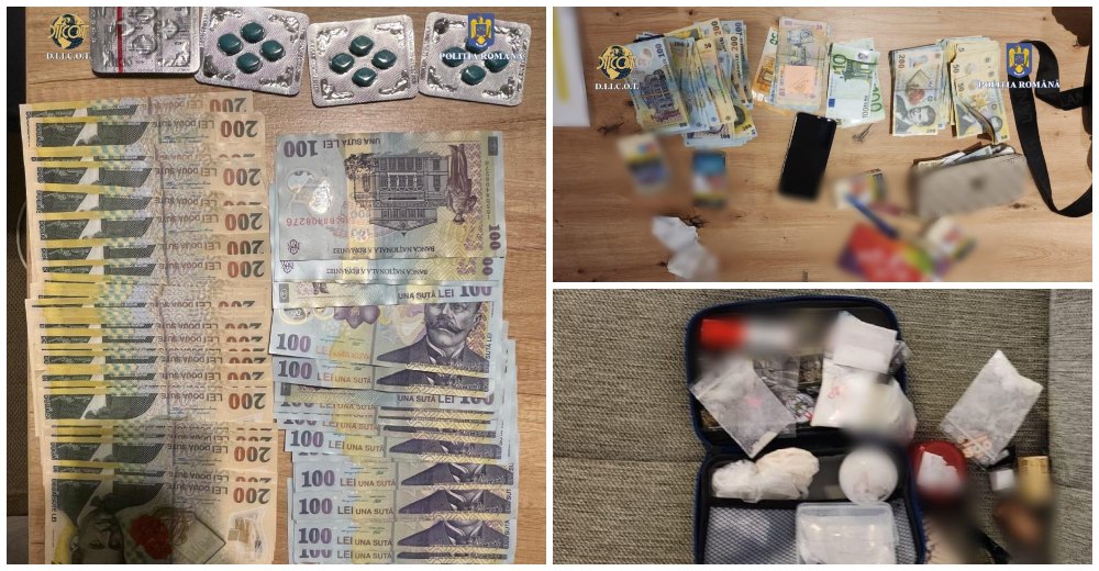 FOTO. Polițiștii sătmăreni au contribuit la destructurarea unei rețele de traficanți ”pe stil mare”