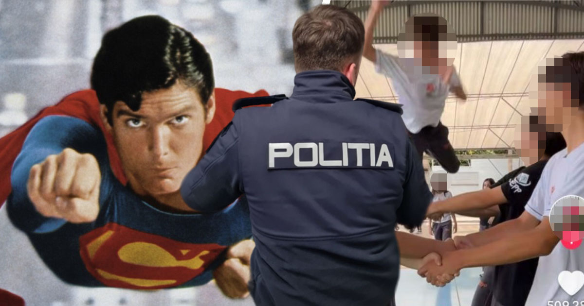 Polițiștii sătmăreni trag un semnal de alarmă cu privire la „Superman Challenge”, "provocarea" virală care a băgat mai mulți copii în spitale