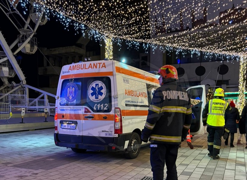 Ambulanțierii sătmăreni, ocupați de Crăciun: de la accidente, la persoane căzute în frig sau victime ale violențelor