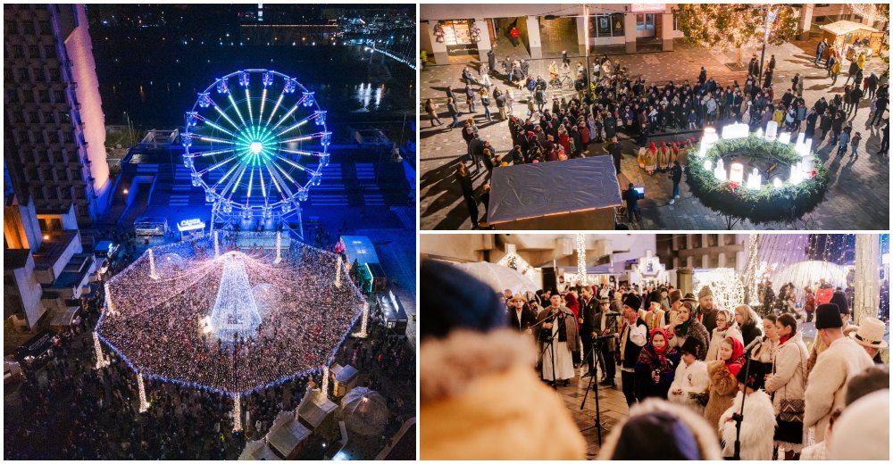 PROGRAM. Activități speciale înainte de Crăciun în centrul municipiului Satu Mare