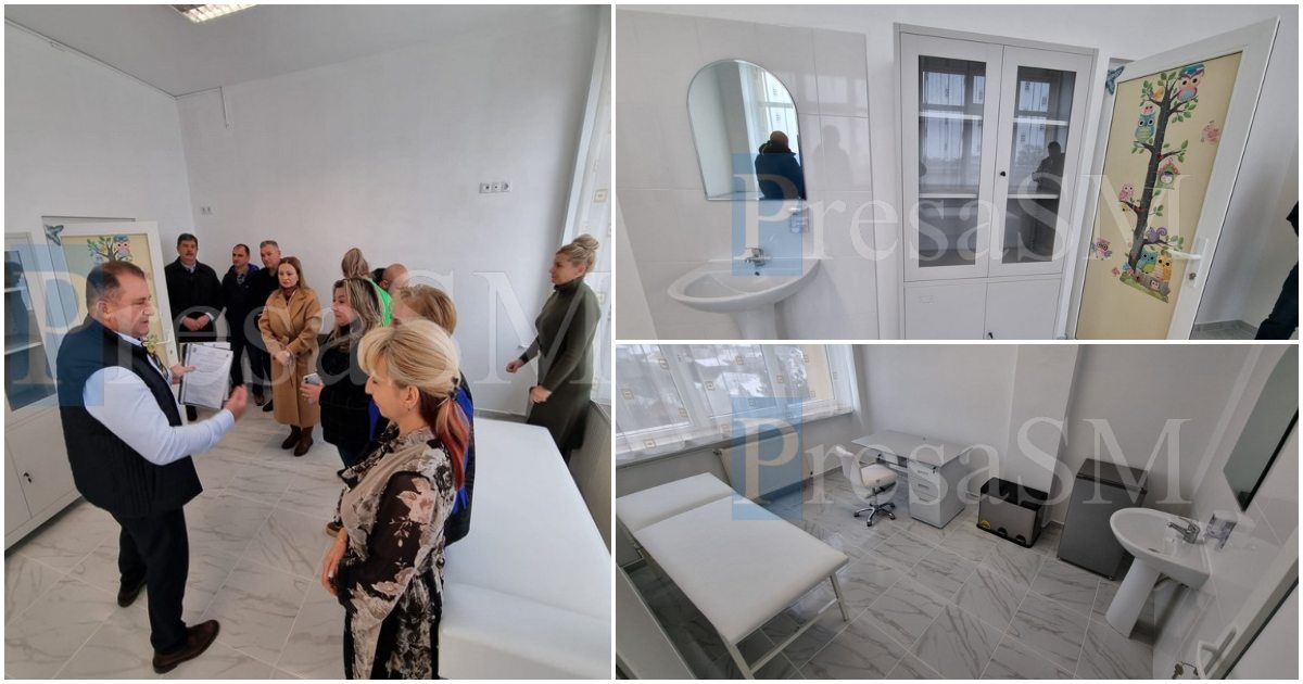 FOTO. Cel mai modern cabinet medical școlar rural inaugurat în Odoreu, județul Satu Mare