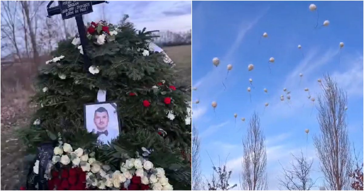 VIDEO. Cătălin (35 ani) a fost condus astăzi pe ultimul drum! Un om apreciat de toată lumea