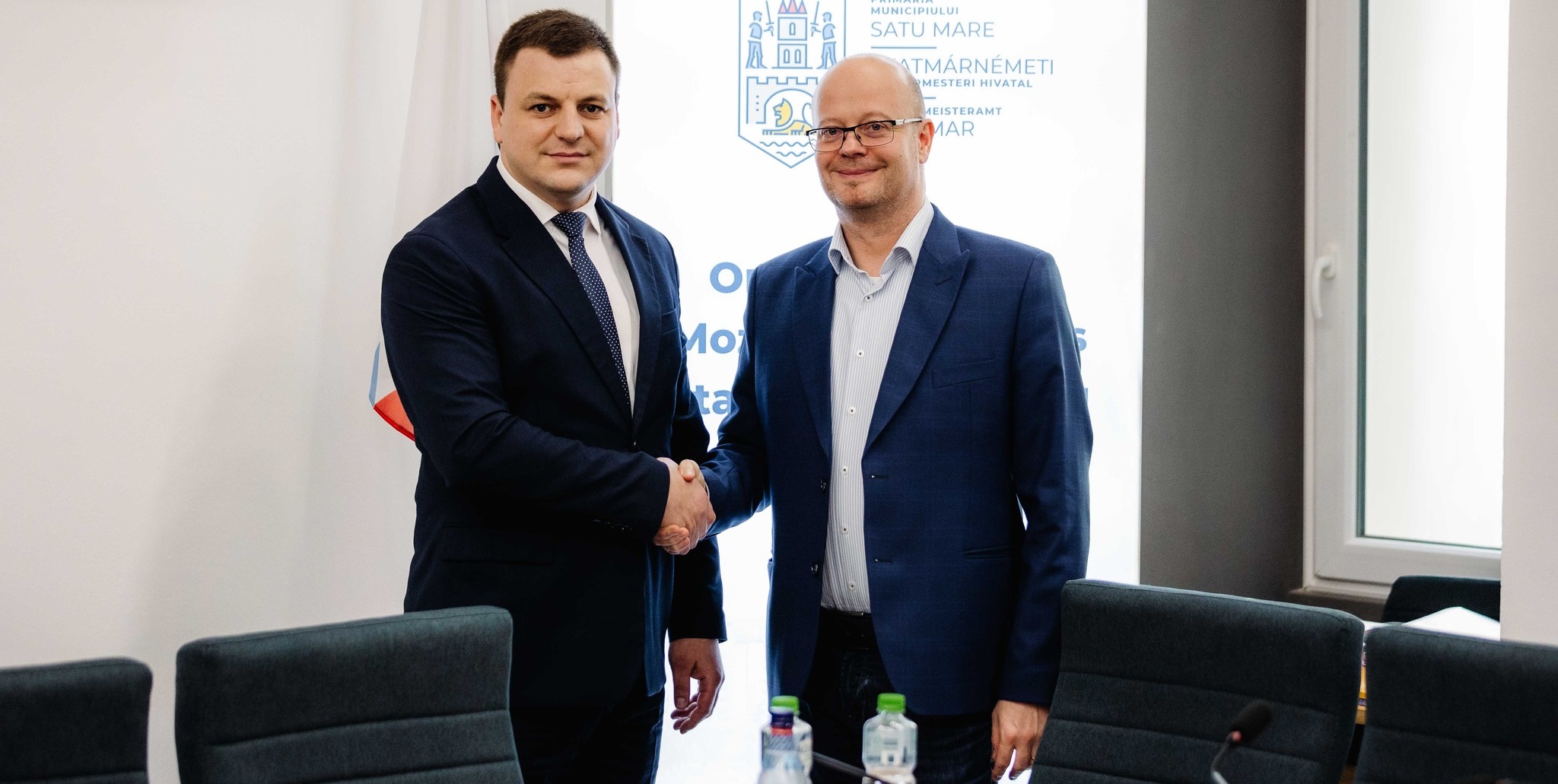 FOTO. El este noul viceprimar al municipiului Satu Mare. Vine din mediul privat, cu firma de succes