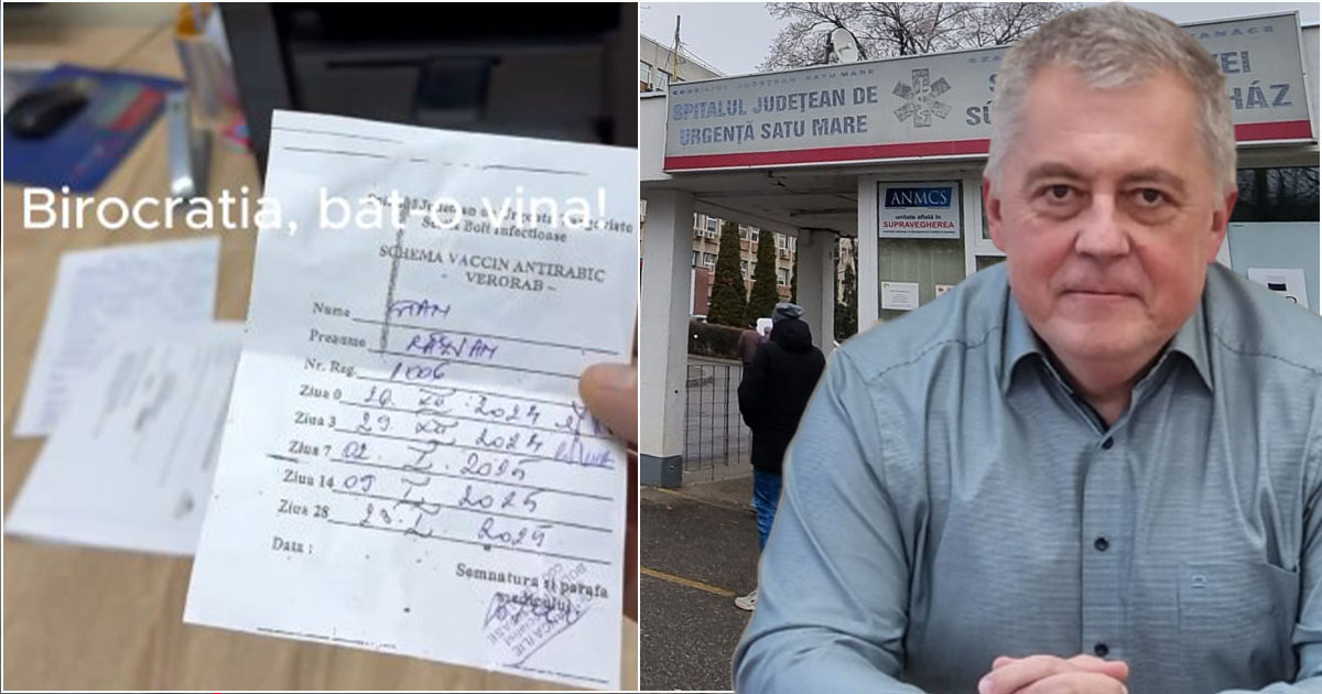 Ce spune Spitalul Județean despre cazul pacientului care nu a beneficiat de antirabic. Măsurile luate de directorul SJU