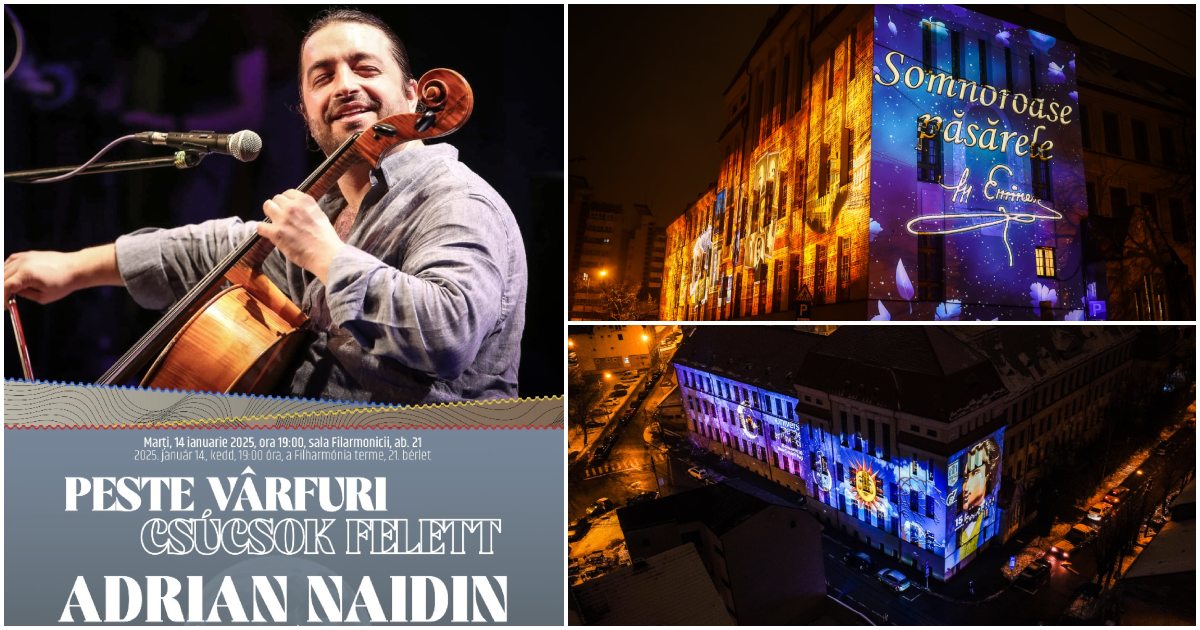 Cum vor sărbători sătmărenii Ziua Culturii Naționale. Recital de excepție și proiecții de lumini