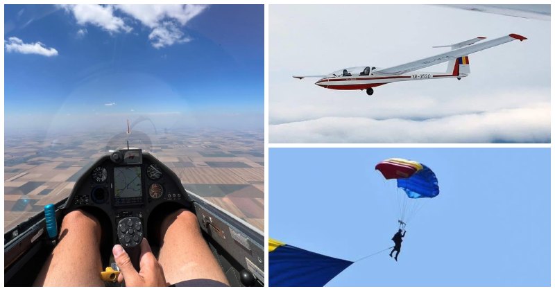 GRATUIT pentru tineri! Cursuri de zbor și salt cu parașuta în județul Satu Mare