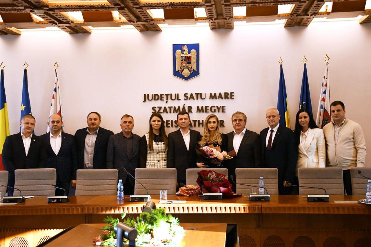 Roxana Petca, noul vicepreședinte al Consiliului Județean Satu Mare. Funcția a fost deținută anterior de Mircea Govor