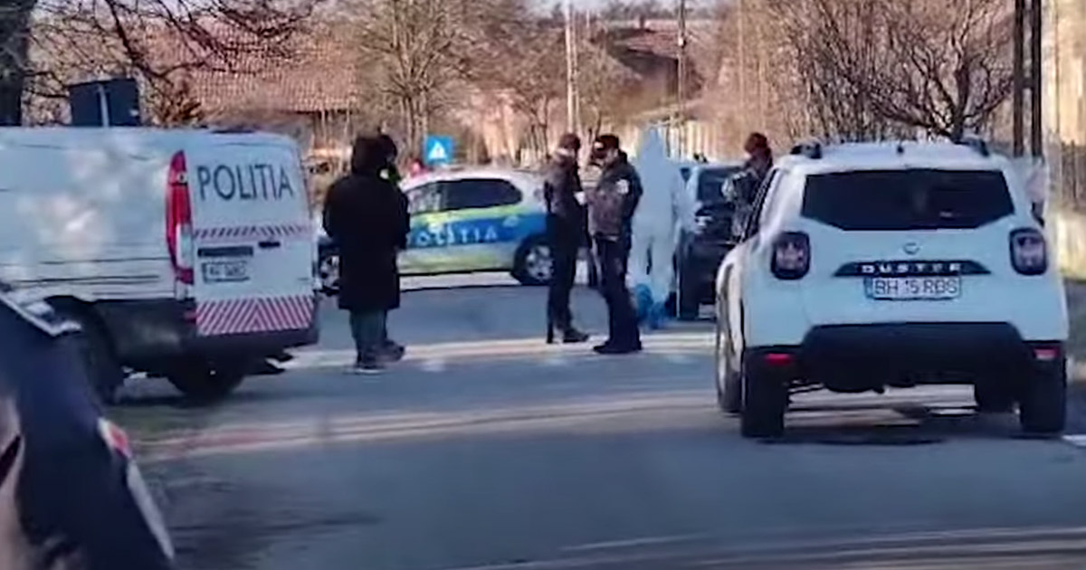 VIDEO. Răsturnare de situație în cazul crimei din județul vecin. Polițiștii au în custodie un suspect
