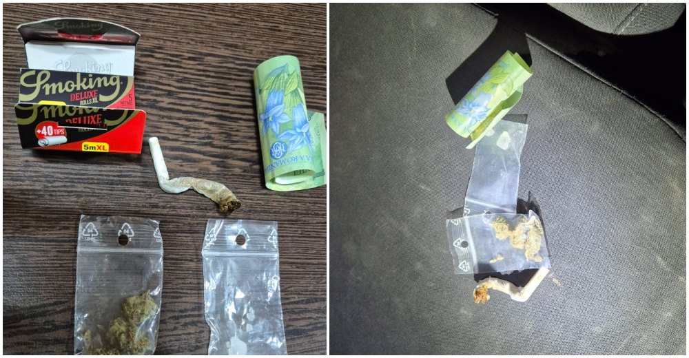 FOTO. Taximetrist prins drogându-se în mașină, în municipiul Satu Mare. Pericol public pentru clienți!