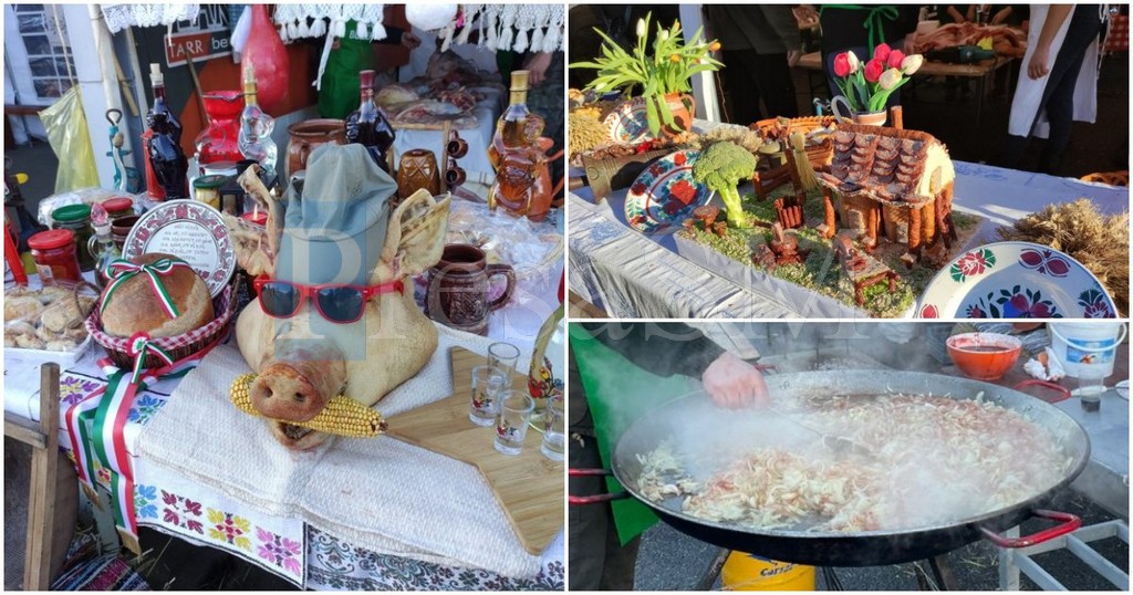 FOTOGALERIE. Preparate de excepție la concursul de tăiat porci din Satu Mare! Zeci de bucătari s-au autodepășit