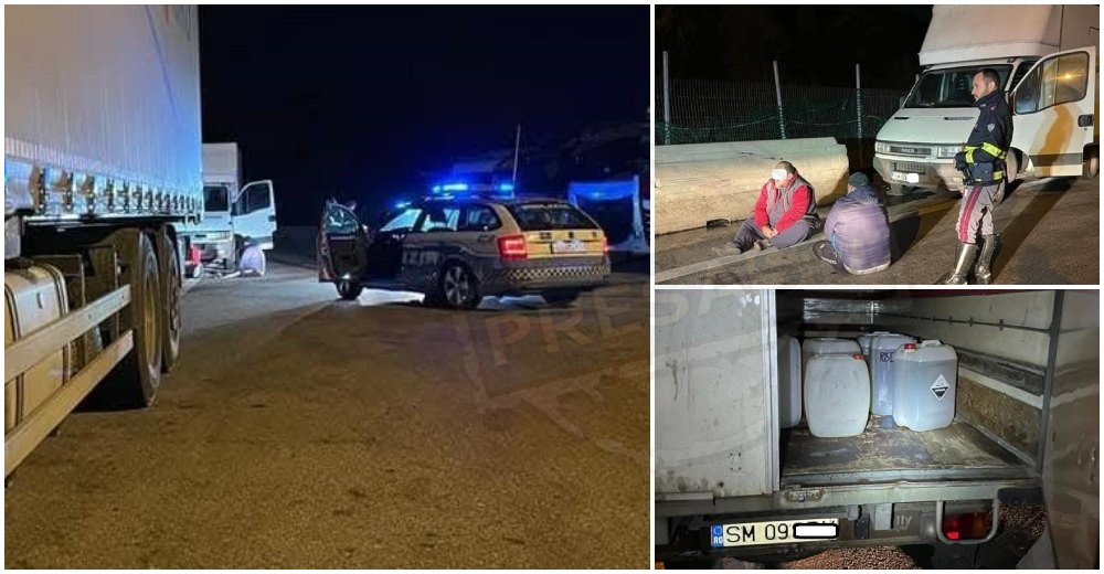 FOTO. “Sătmăreni” prinși la furat de combustibil în Italia: reacții acide în mediul online