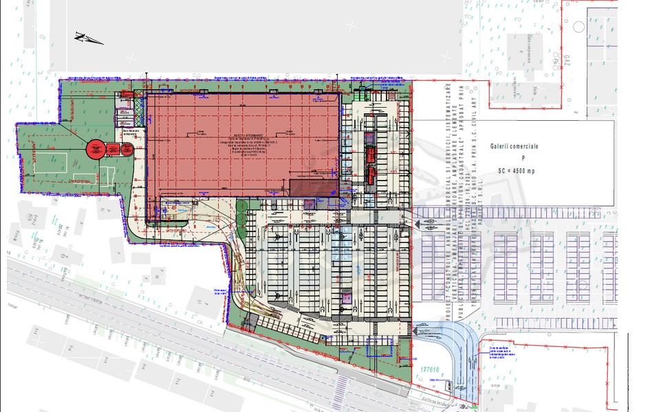 FOTO. Supermarket de milioane de euro pe B-dul Lucian Blaga, în municipiul Satu Mare. Încep lucrările!
