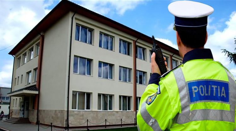 Unui tânăr din Carei i s-a pus ”pata” pe sistemul de supraveghere al Liceului Teoretic. L-a distrus parțial