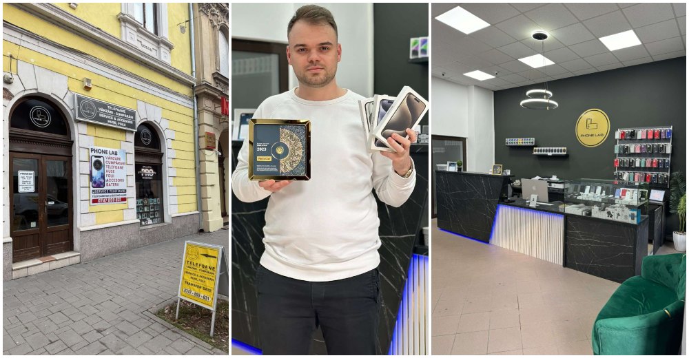 De la pasiune, la o afacere de succes! PhoneLab, magazinul de vânzări-cumpărări telefoane, reparații, huse și accesorii