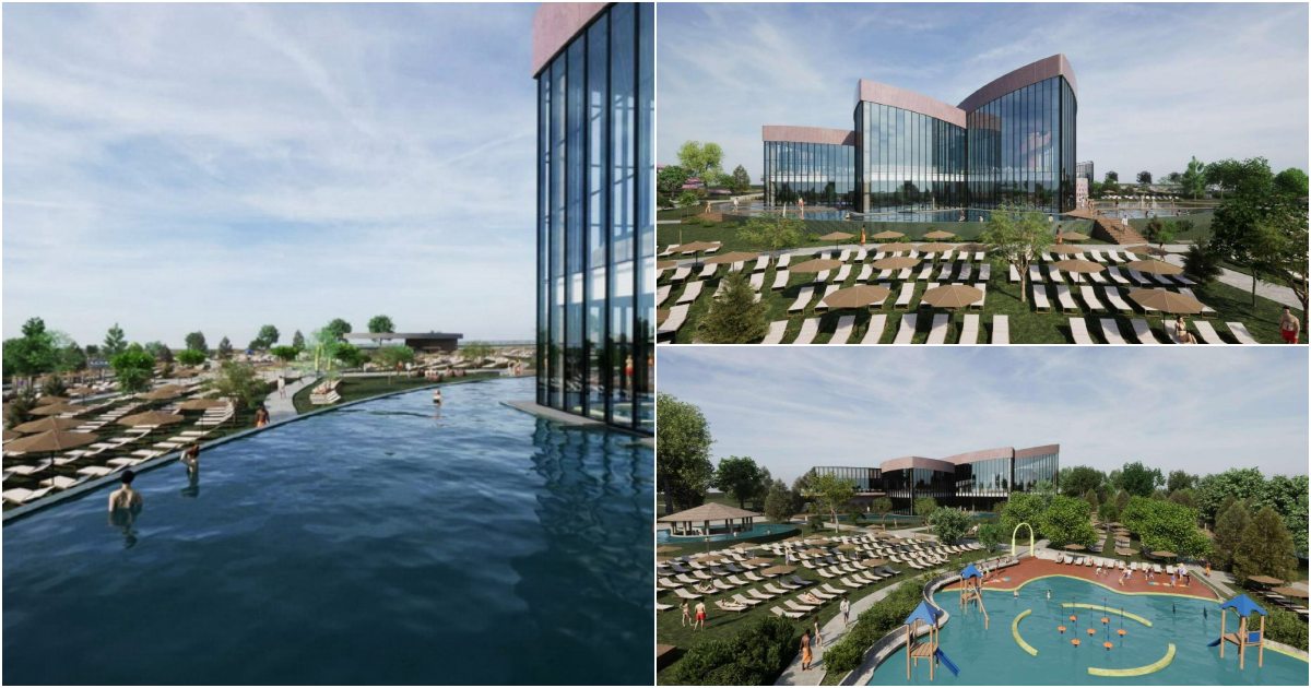 FOTO. În județul vecin se pregătește construcția unui nou aquapark, cu 5000 de locuri. Investiție de zeci de milioane de euro