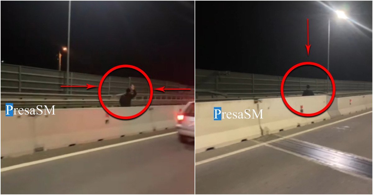 VIDEO. Bărbat salvat de pe șoseaua de centură a municipiului Satu Mare