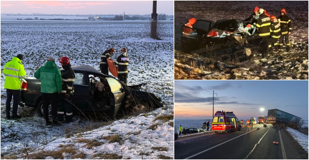 FOTO/VIDEO. Șoferul decedat la Carei este un medic din Satu Mare. Coliziune între mașina sa și un TIR