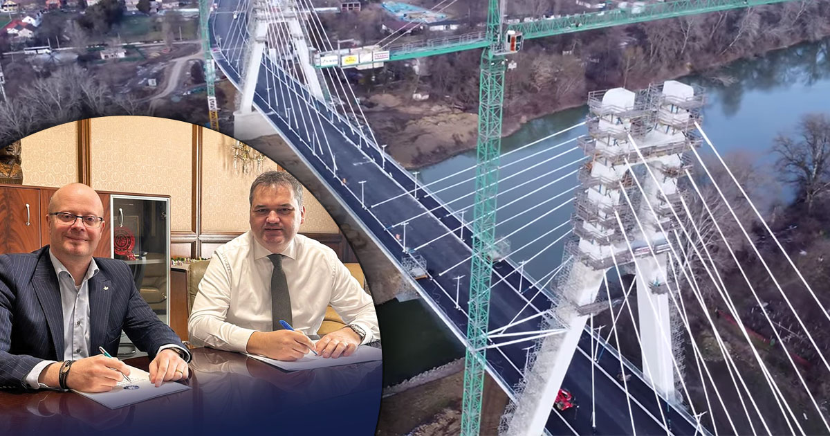 Satu Mare primește zeci de milioane pentru a achita podul peste Someș. A fost semnat contractul