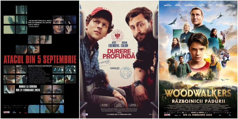 Ce filme noi vedem la Cineplexx Satu Mare din 21 februarie. PREMIERELE SĂPTĂMÂNII