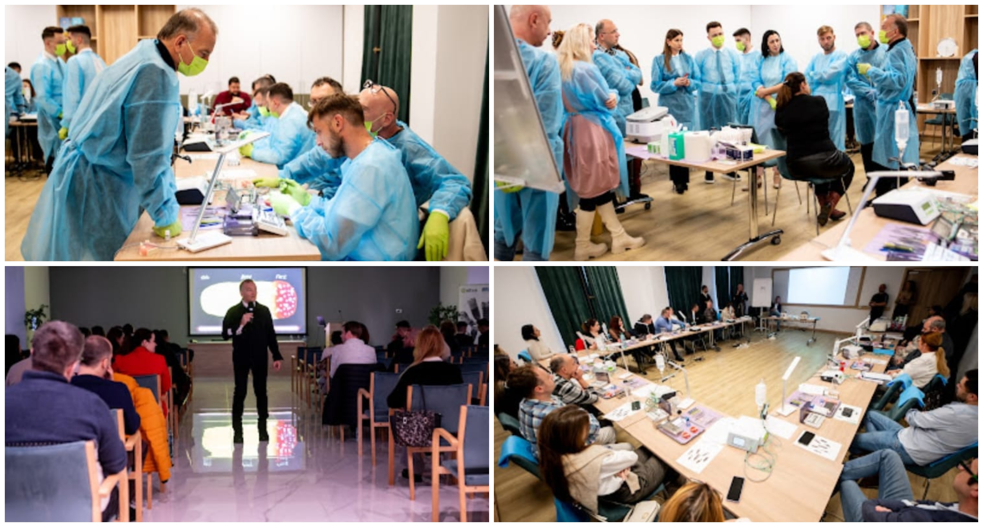 VIDEO. Curs de înaltă calitate științifică organizat de Colegiul Medicilor Stomatologi Satu Mare