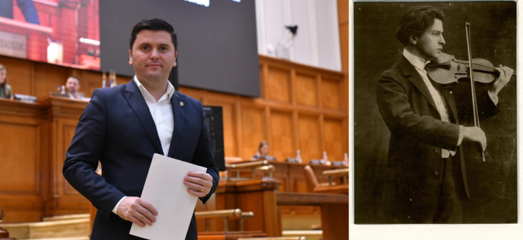 Propunerea deputatului Adrian Cozma în Parlament: Anul 2025, instituit ,,Anul Cultural George Enescu”