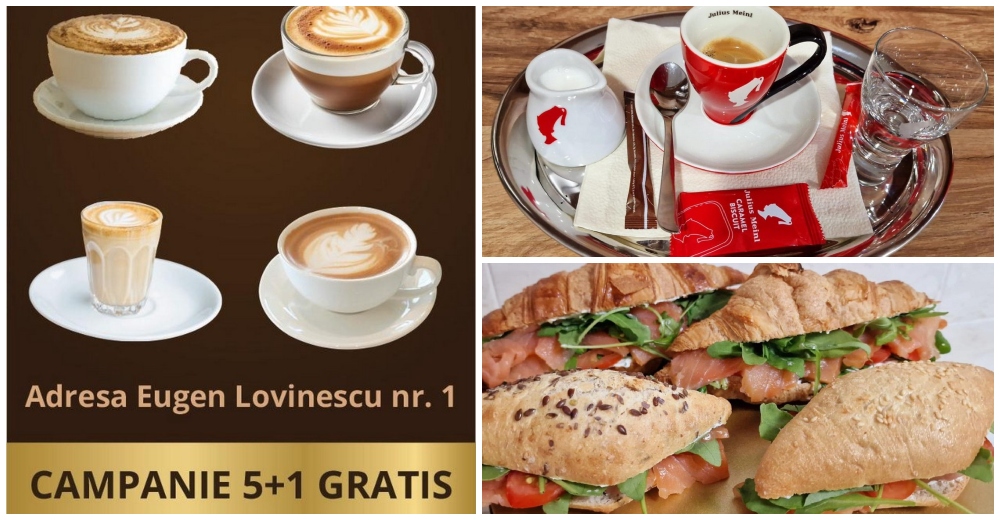 FOTO. Crown House, în centrul municipiului Satu Mare, te răsplătește: face cinste cu o cafea! Multe alte bunătăți vă așteaptă