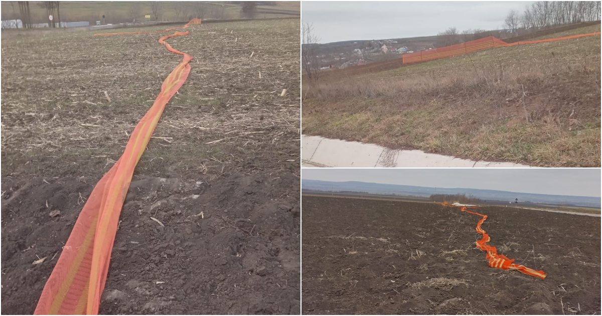 FOTO. Se fură chiar orice la noi în țară. Hoții au pus în pericol șoferii și pasagerii