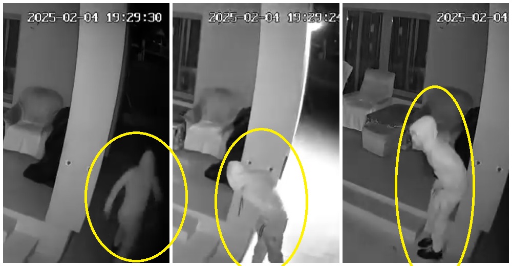 VIDEO. A fost identificat tânărul care a încercat să dea o spargere la o casă din Ardud. S-a speriat de sistemul de securitate